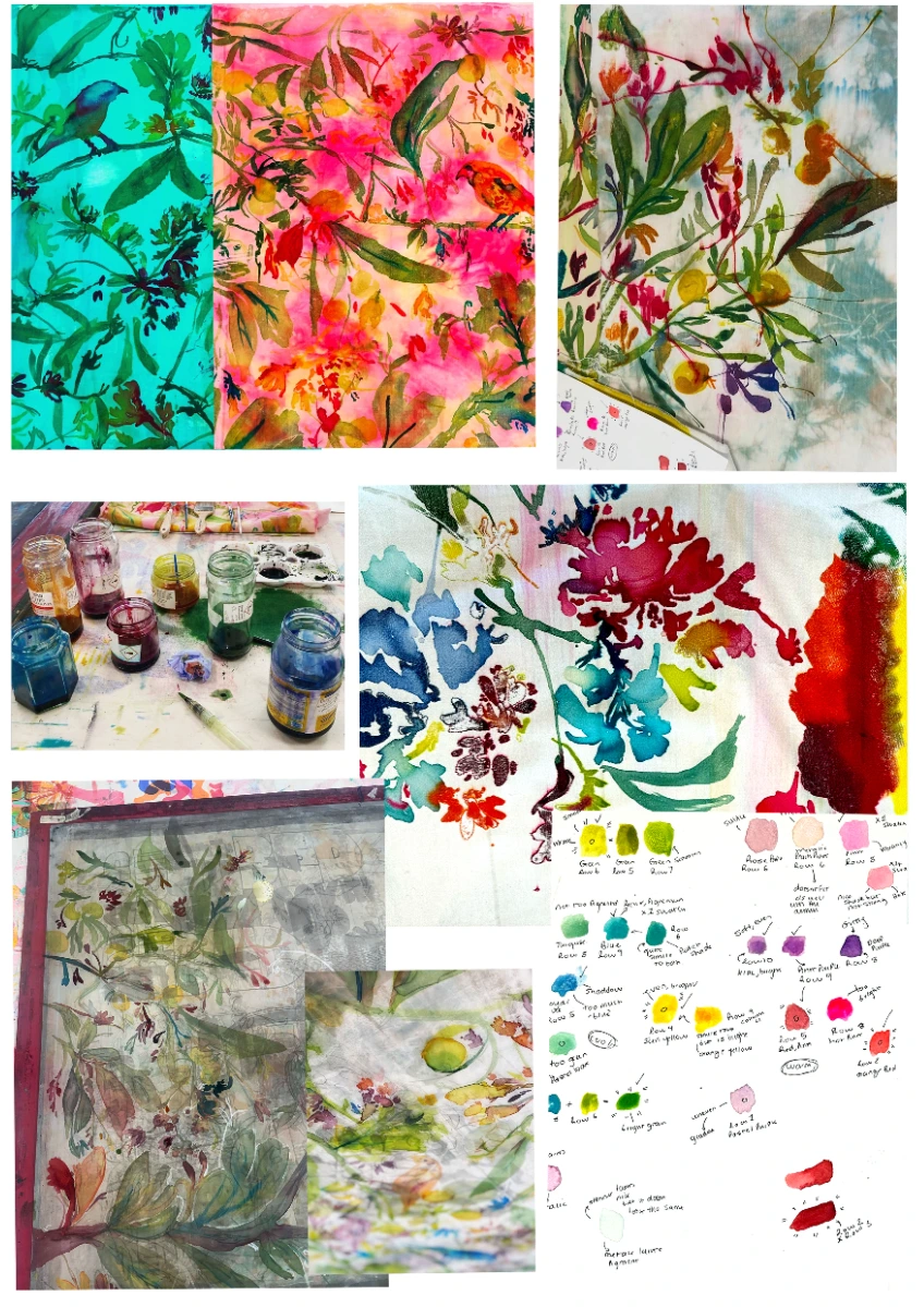 Dye Lab Mixing Studio Sheet